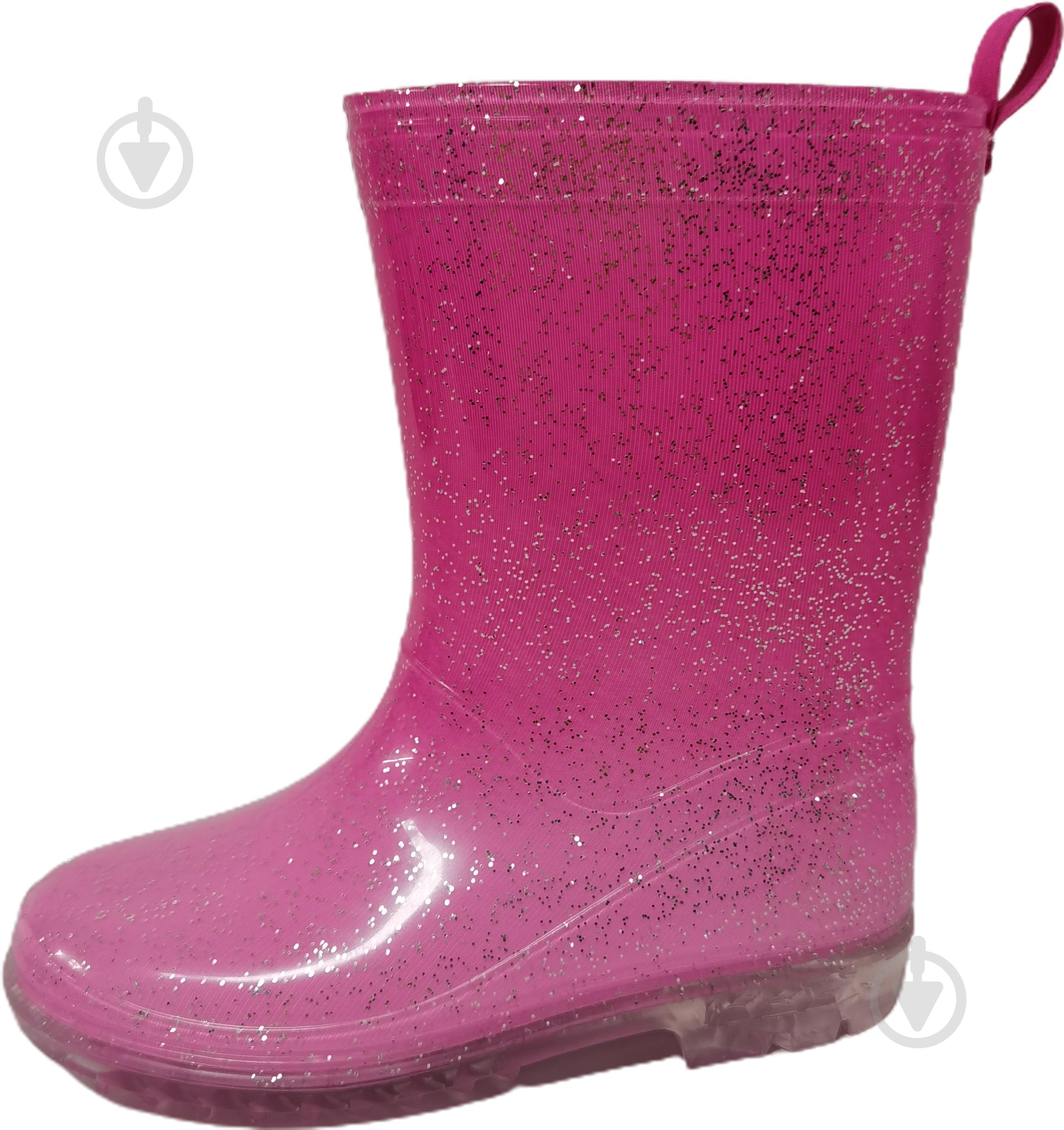 Сапоги резиновые для девочек YuMin Блеск размер 28 розовый - фото 1 Сапоги резиновые для девочек YuMin Блеск размер 28 розовый - фото 1