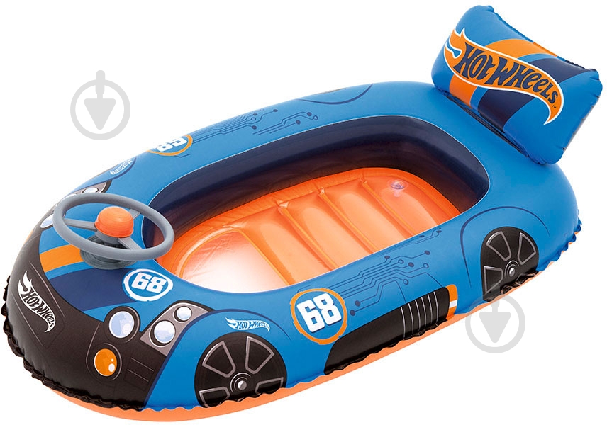 Лодка надувная Bestway 93405 Hot wheels - фото 1 Лодка надувная Bestway 93405 Hot wheels - фото 1