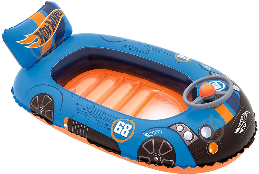 Лодка надувная Bestway 93405 Hot wheels - фото 3 Лодка надувная Bestway 93405 Hot wheels - фото 3