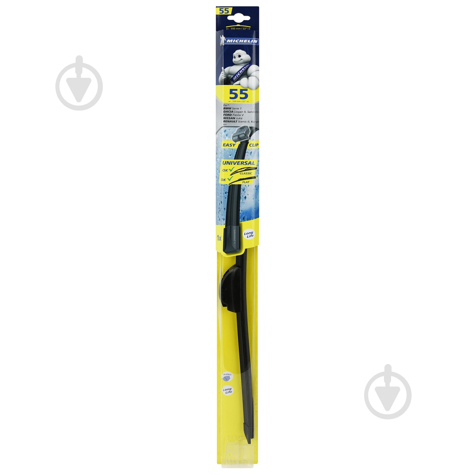 Щетка стеклоочистителя Michelin Total Performance Flat 22" 550 мм 1 шт. - фото 3
