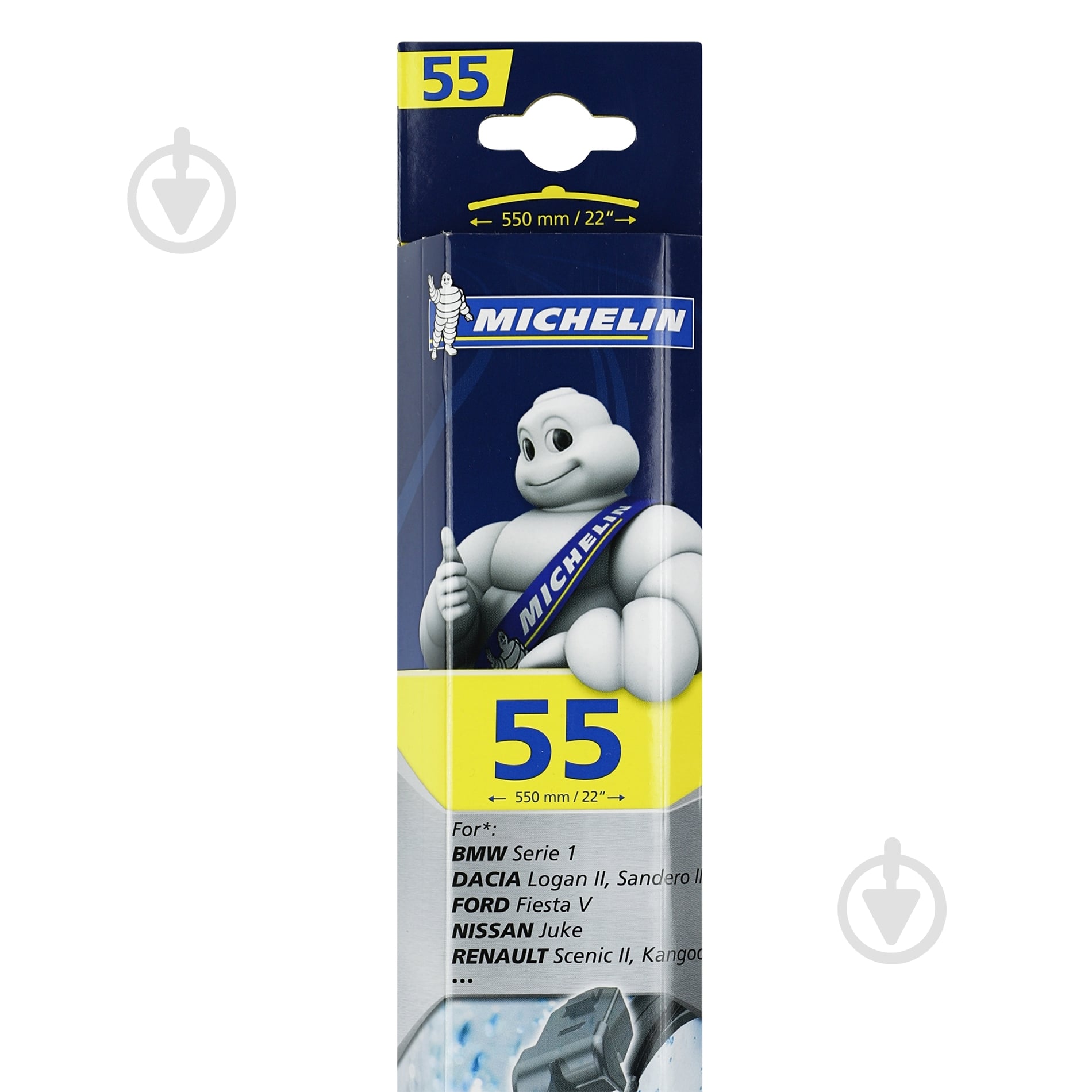 Щетка стеклоочистителя Michelin Total Performance Flat 22" 550 мм 1 шт. - фото 4