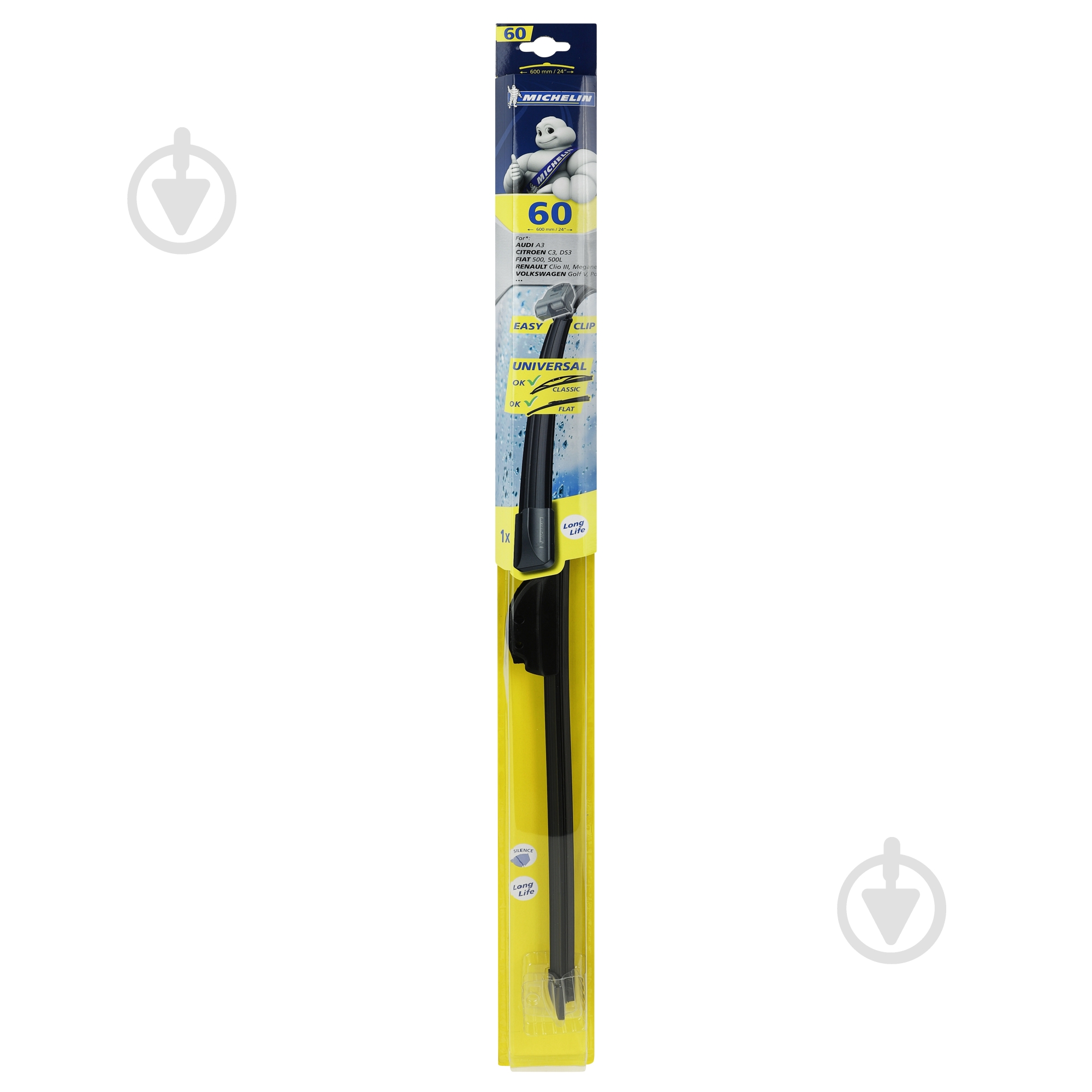 Щетка стеклоочистителя Michelin Total Performance Flat 24" 600 мм 1 шт. - фото 3