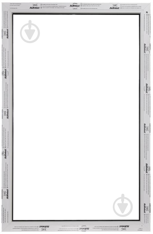 Окно глухое ALMplast 4K 800x1200 мм без открывания - фото 2