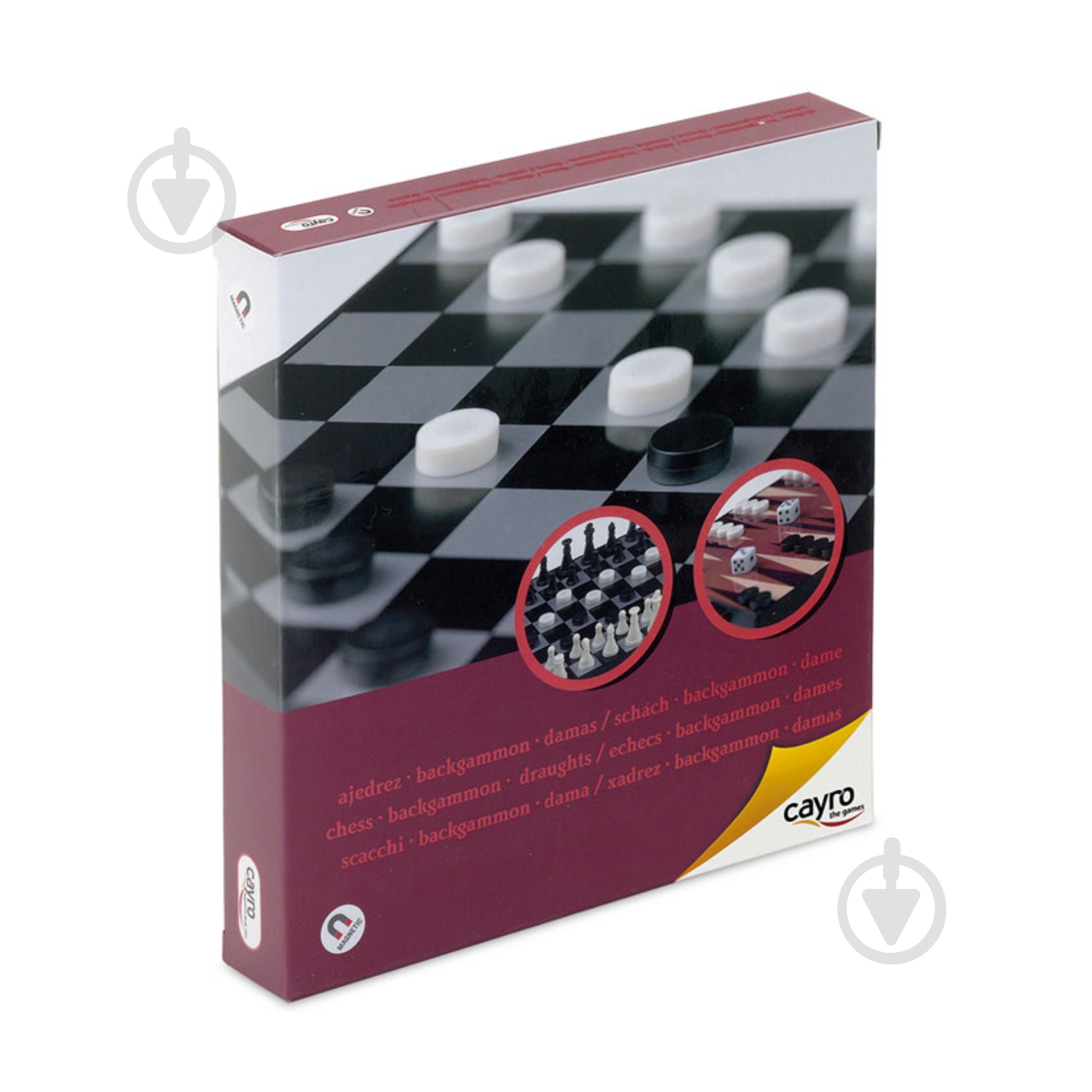 Шахматы магнитные CAYRO магнитные 440 - фото 1 Шахматы магнитные CAYRO магнитные 440 - фото 1