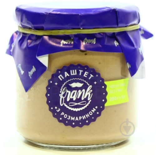 Паштет Frank с розмарином 200 г - фото 1