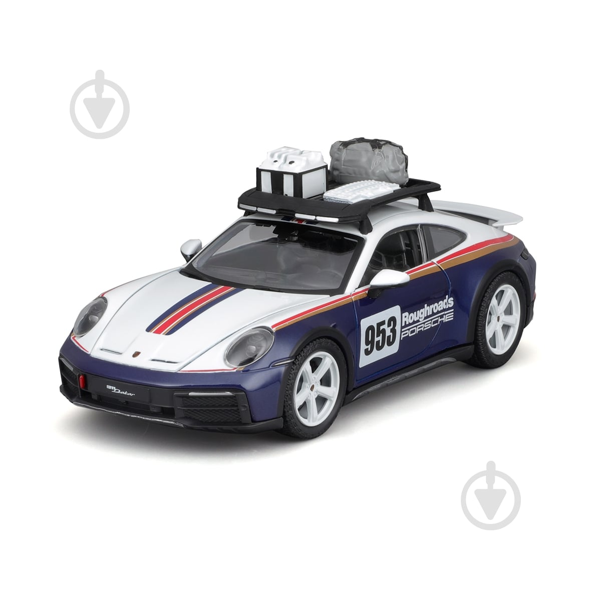 Автомодель Bburago 1:24 Porsche 911 Dakar 18-28029 - фото 8