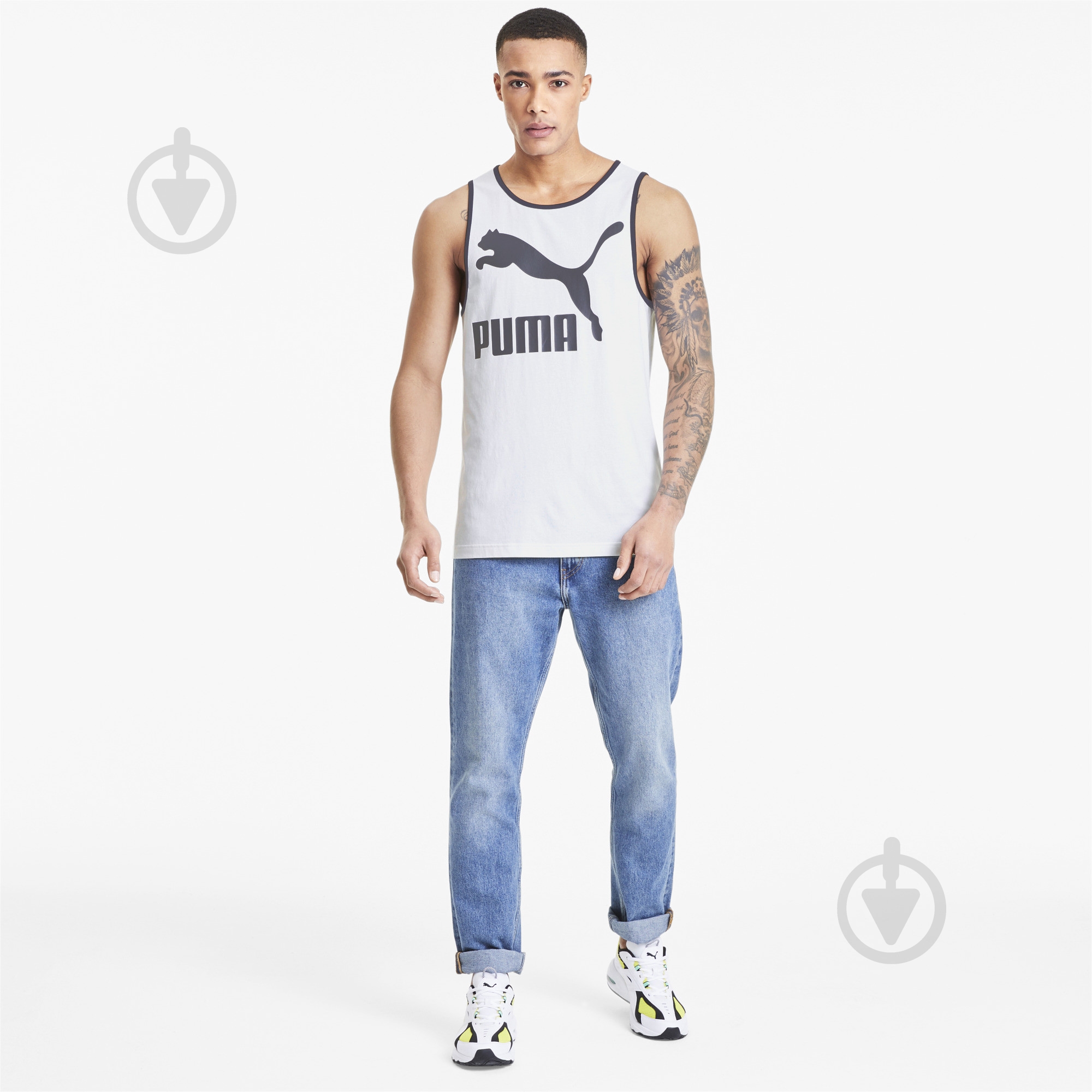 Майка Puma Classics Logo Tank 59626902 S білий - фото 5