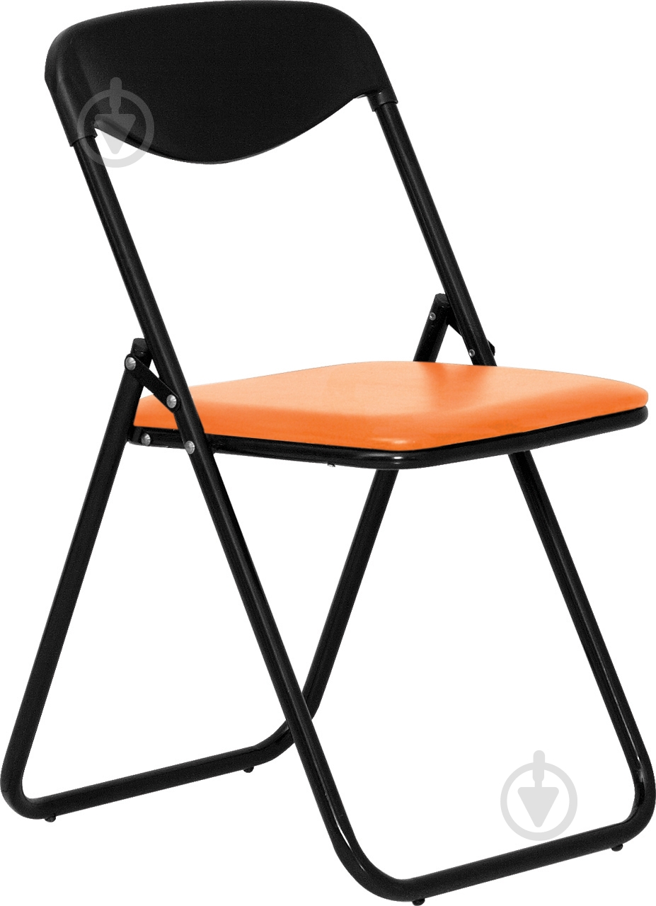 Стул Nowy Styl JACK BLACK EV-02 оранжевый - фото 1