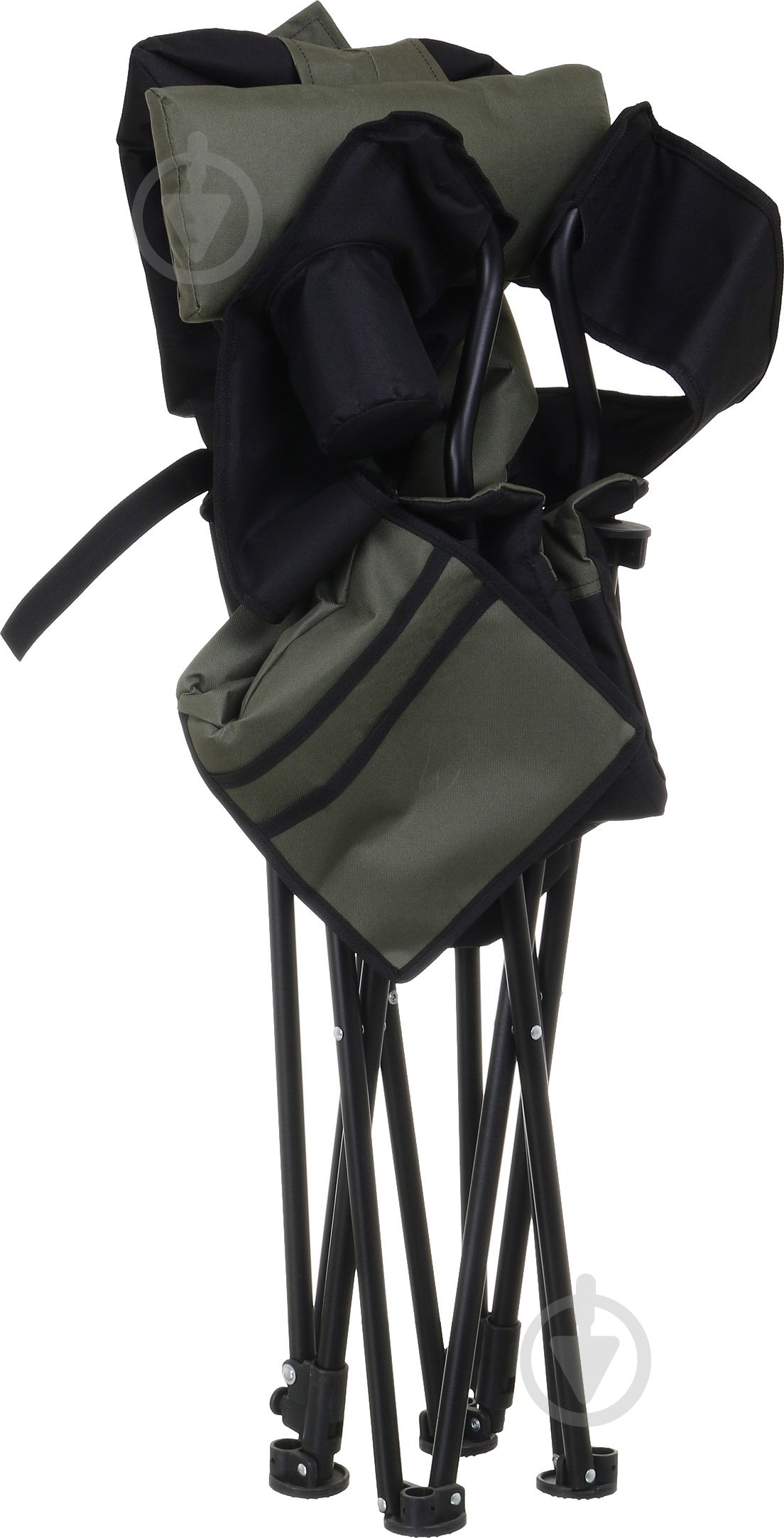 Кресло портативное Vitan Директор 1070х900х730 мм хаки с черным - фото 3 Кресло портативное Vitan Директор 1070х900х730 мм хаки с черным - фото 3