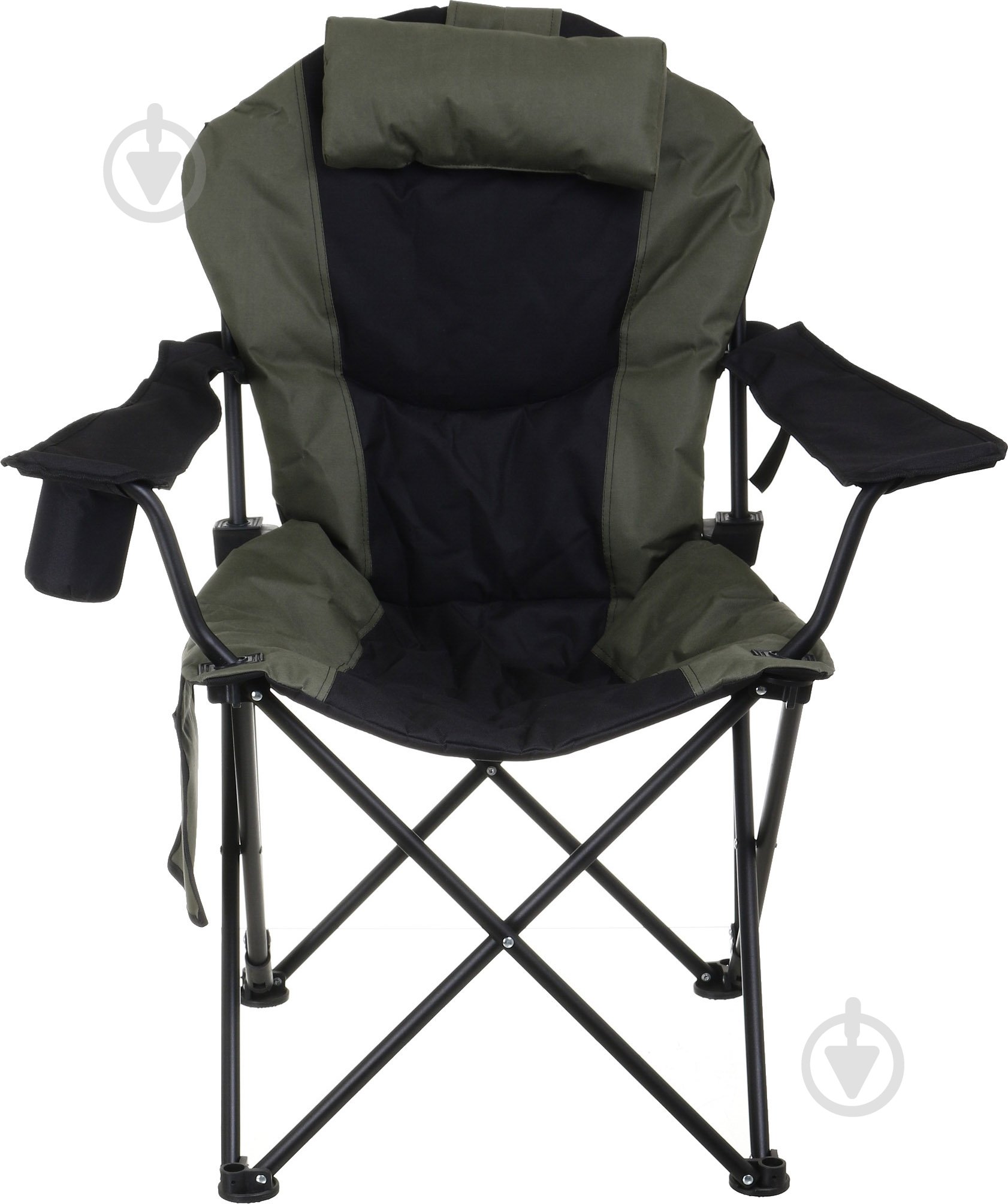 Кресло портативное Vitan Директор 1070х900х730 мм хаки с черным - фото 1 Кресло портативное Vitan Директор 1070х900х730 мм хаки с черным - фото 1