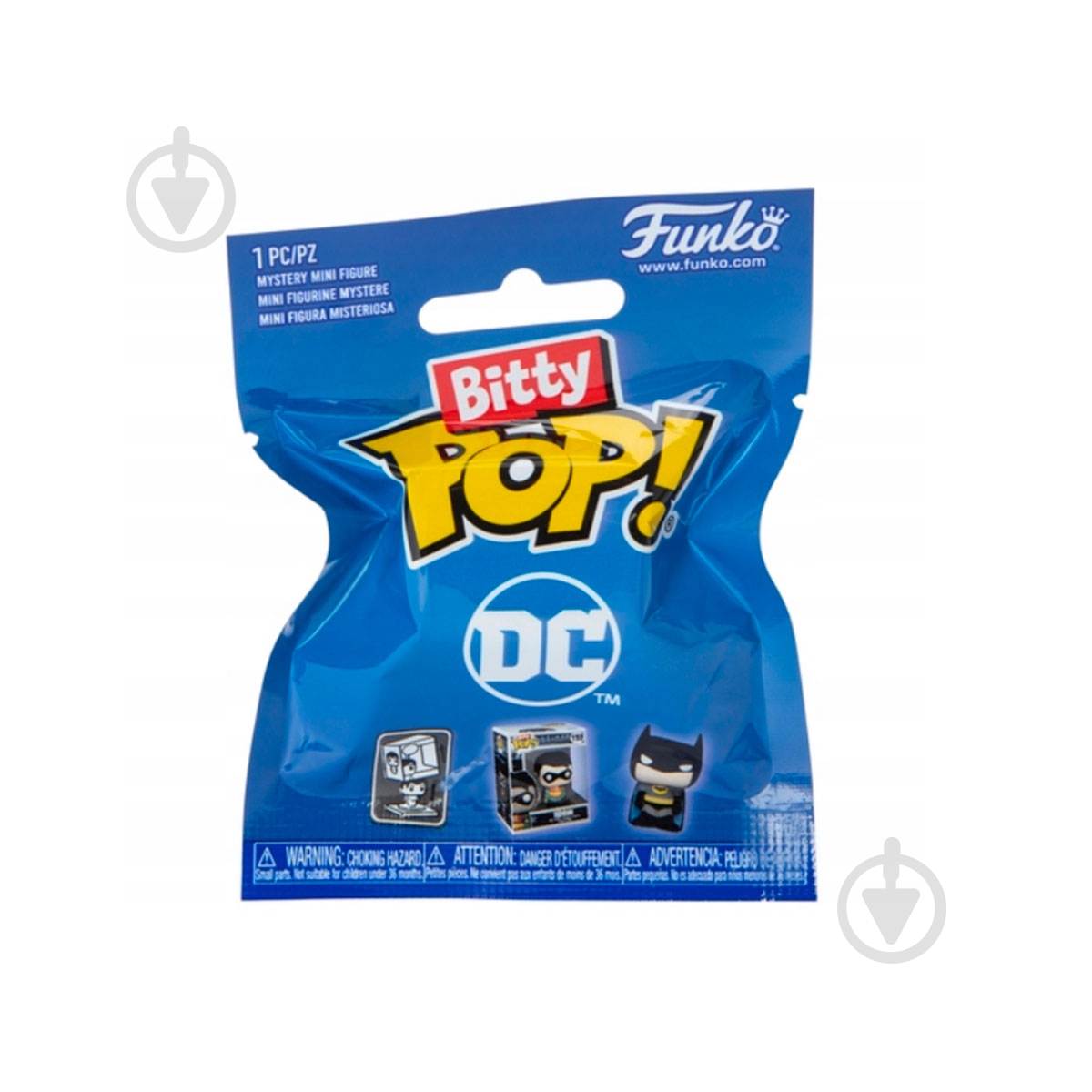 Фигурка коллекционная Funko Bitty Pop! серии DC 76356 - фото 1 Фигурка коллекционная Funko Bitty Pop! серии DC 76356 - фото 1