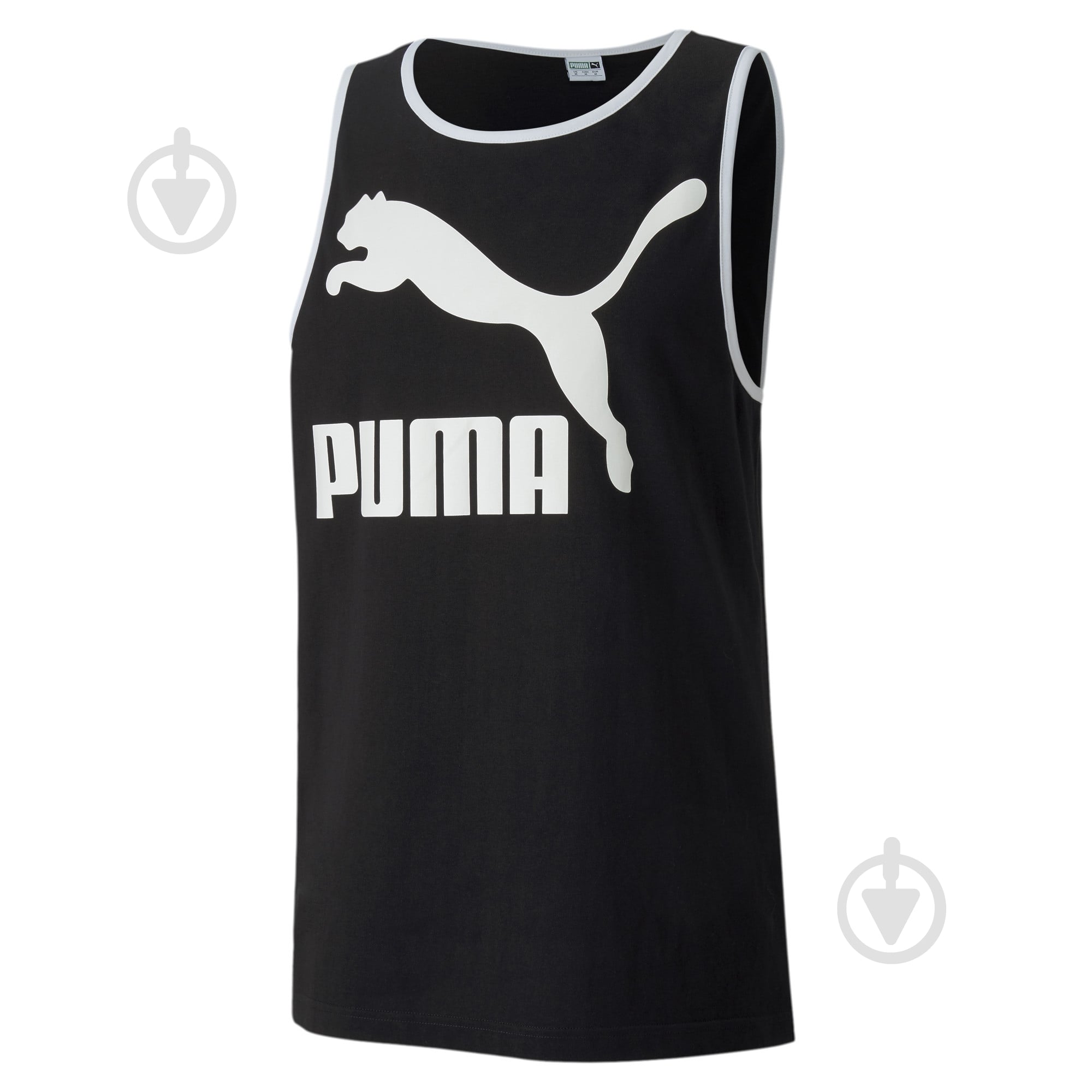 Майка Puma Classics Logo Tank 59626901 р.2XL черный - фото 2 Майка Puma Classics Logo Tank 59626901 р.2XL черный - фото 2