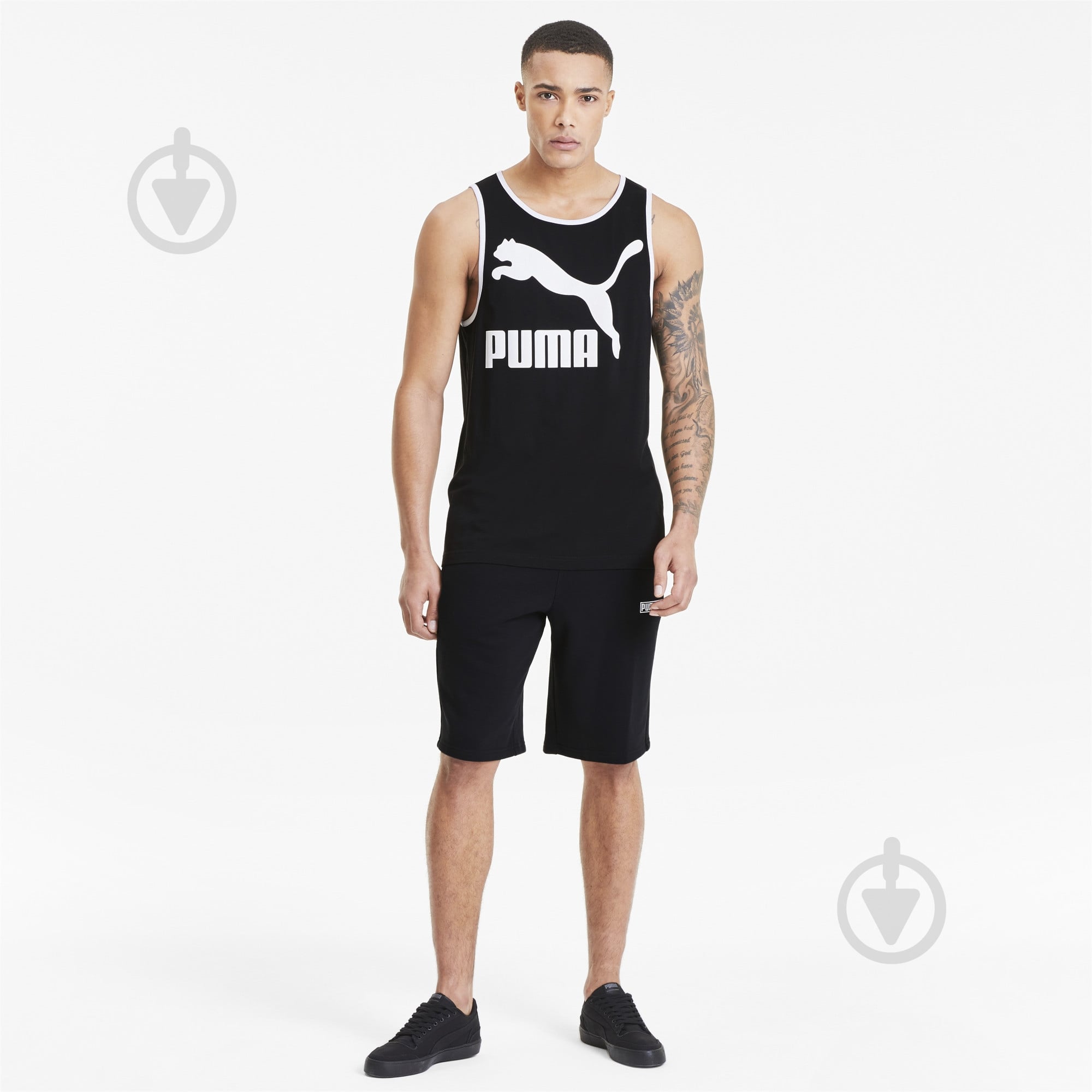 Майка Puma Classics Logo Tank 59626901 р.2XL черный - фото 5 Майка Puma Classics Logo Tank 59626901 р.2XL черный - фото 5