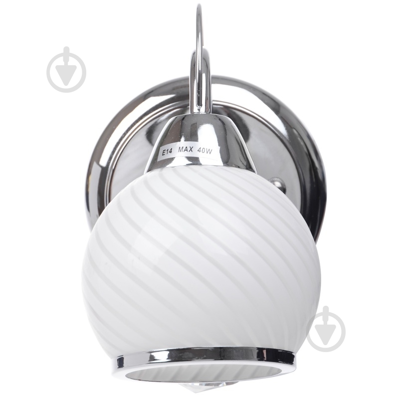 Бра Brille LK-214W 40 Вт E14 хром l53-004 - фото 2