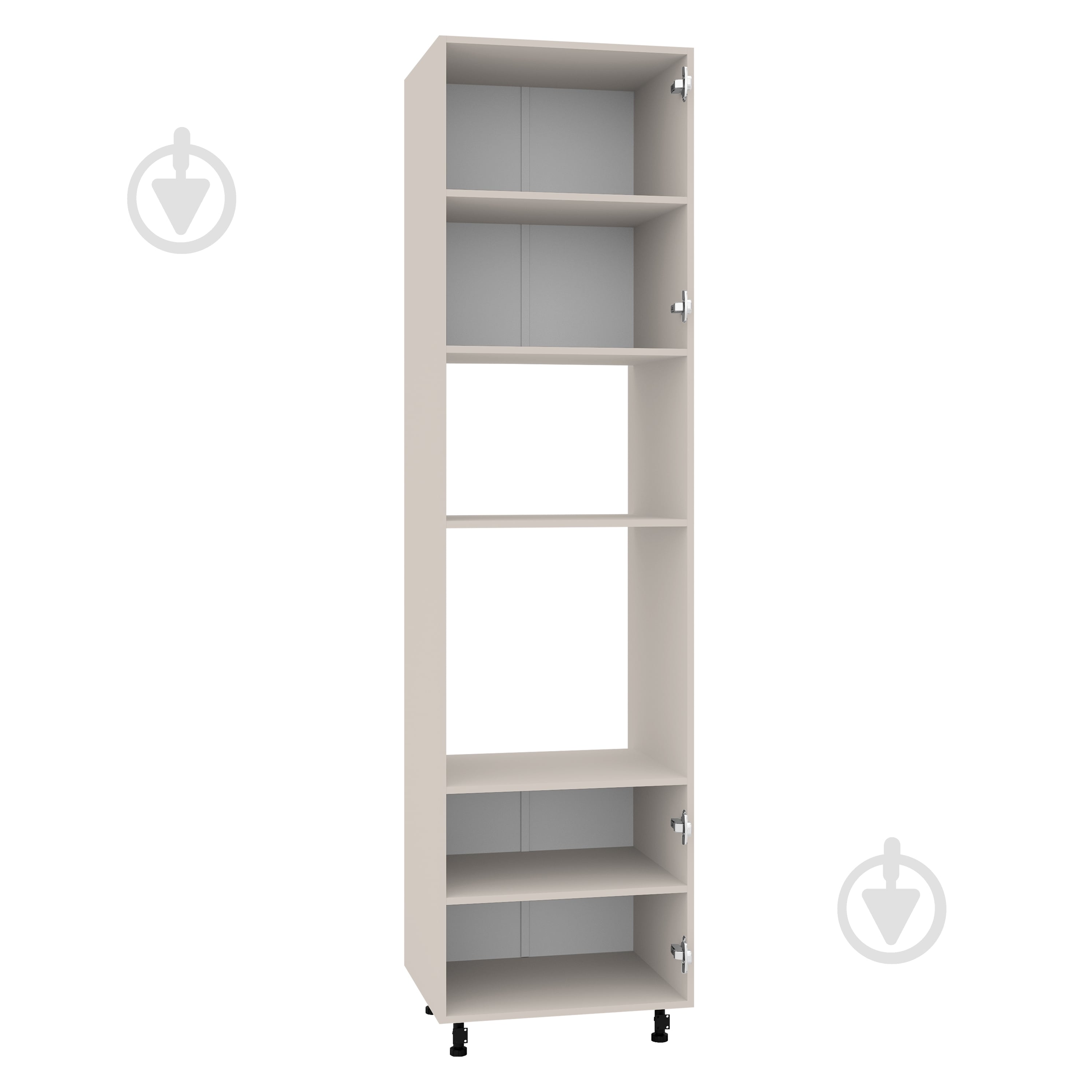 ᐉ Шкаф-пенал LuxeForm под духовку и микроволновку 600x2360x560 мм