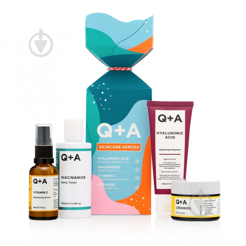 Набор подарочный Q+A Skincare Heroes - фото 1