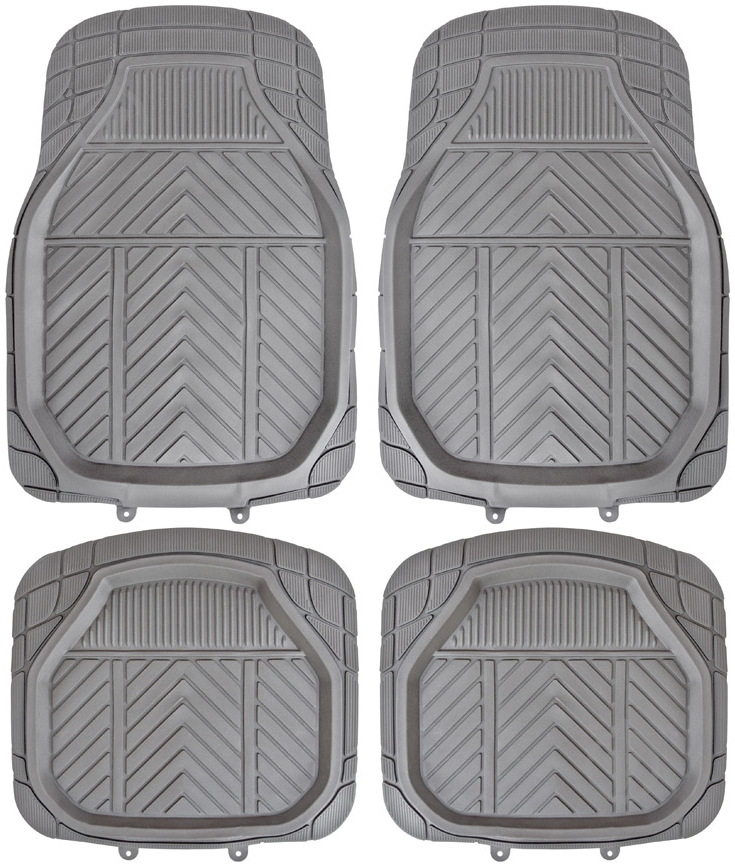 Коврики автомобильные Vitol серые универсальные - фото 1 Коврики автомобильные Vitol серые универсальные - фото 1