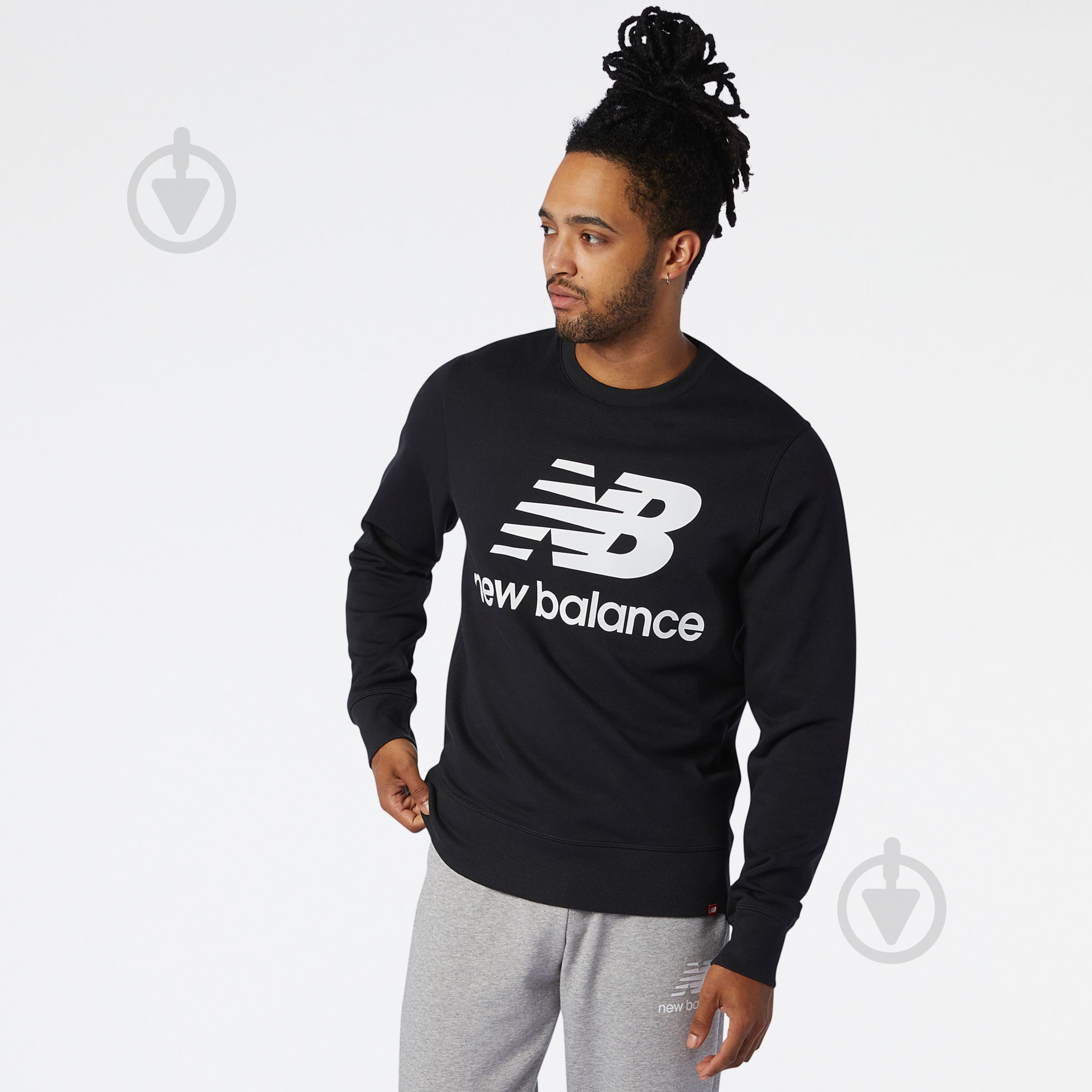 Джемпер New Balance MT03560BK р. S чорний - фото 3
