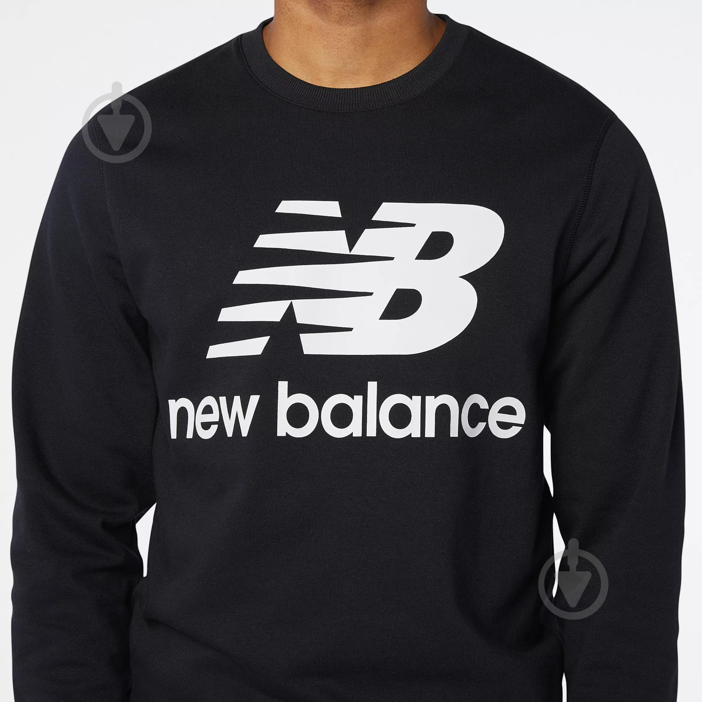 Джемпер New Balance MT03560BK р. S чорний - фото 6