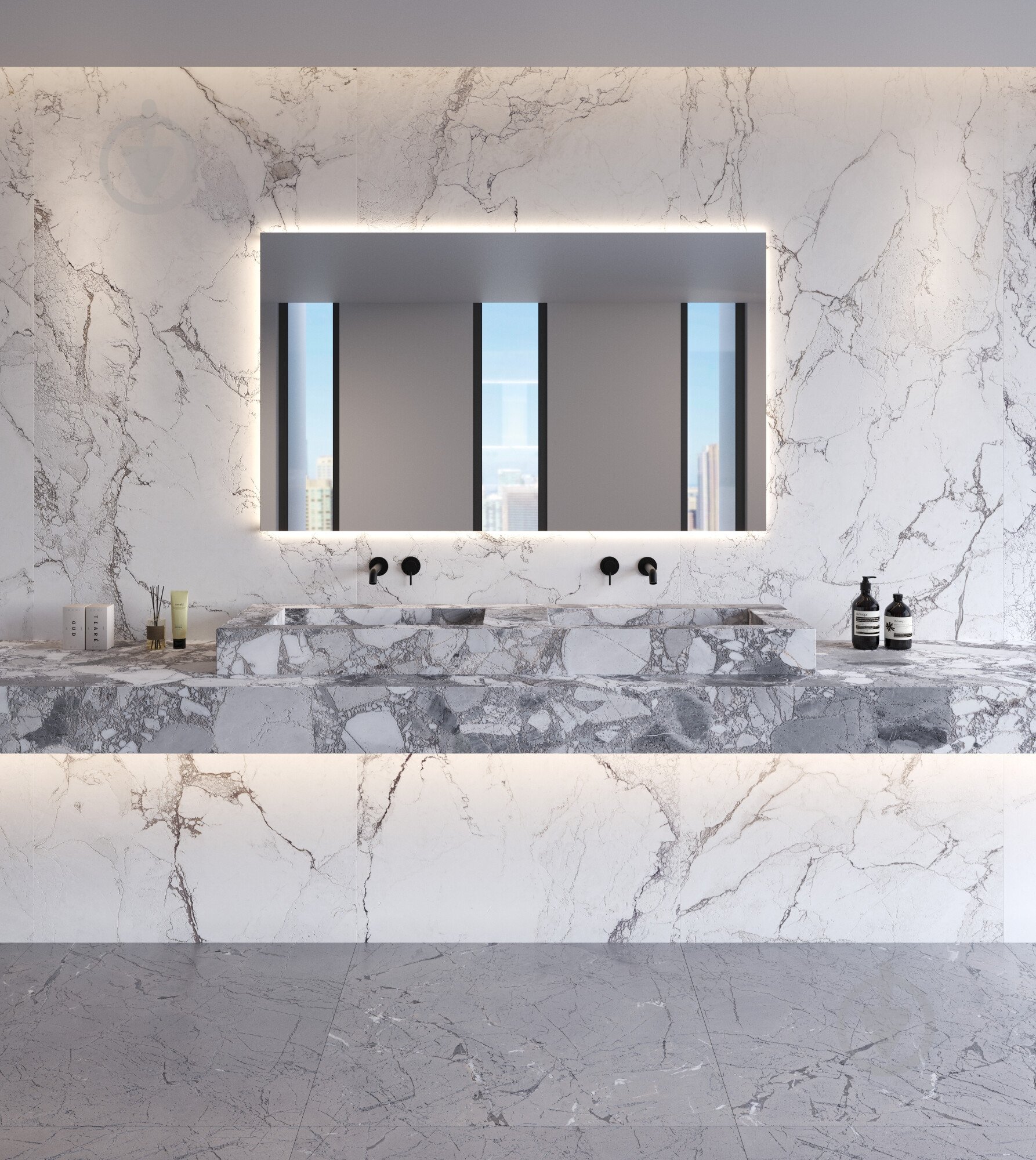 Плитка PERONDA Sublime Thunder 100х100 см (SP) - фото 6 Плитка PERONDA Sublime Thunder 100х100 см (SP) - фото 6