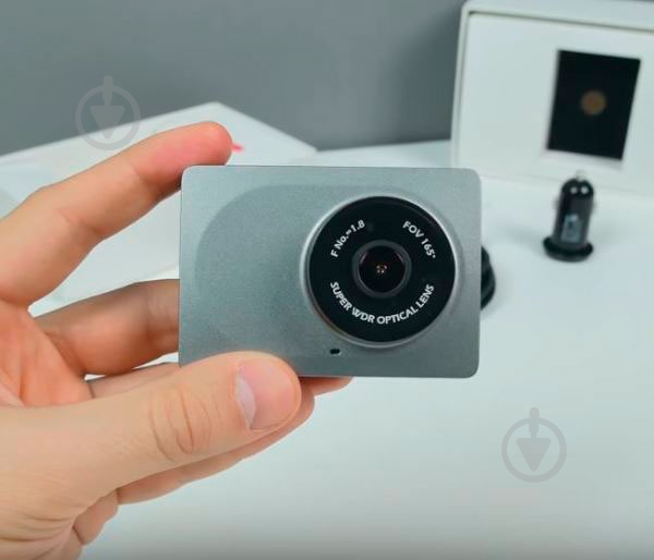 УЦЕНКА! видеорегистратор Xiaomi Yi Car DVR 1080P WiFi Gray (287450) (УЦ №6) - фото 15