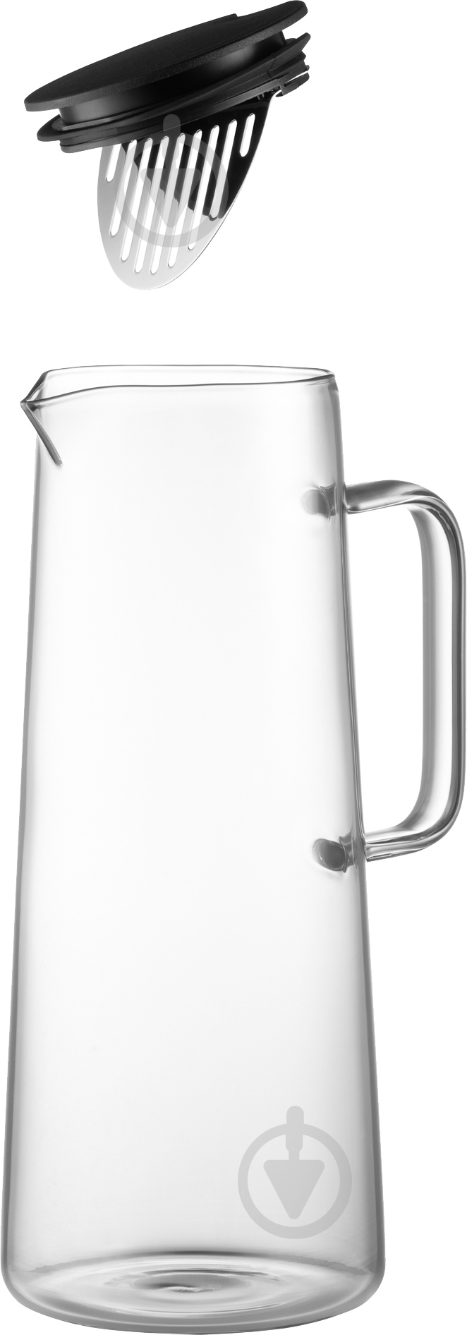 Кувшин Ardesto Graphite 1350 мл графитовый AR2613GR - фото 3