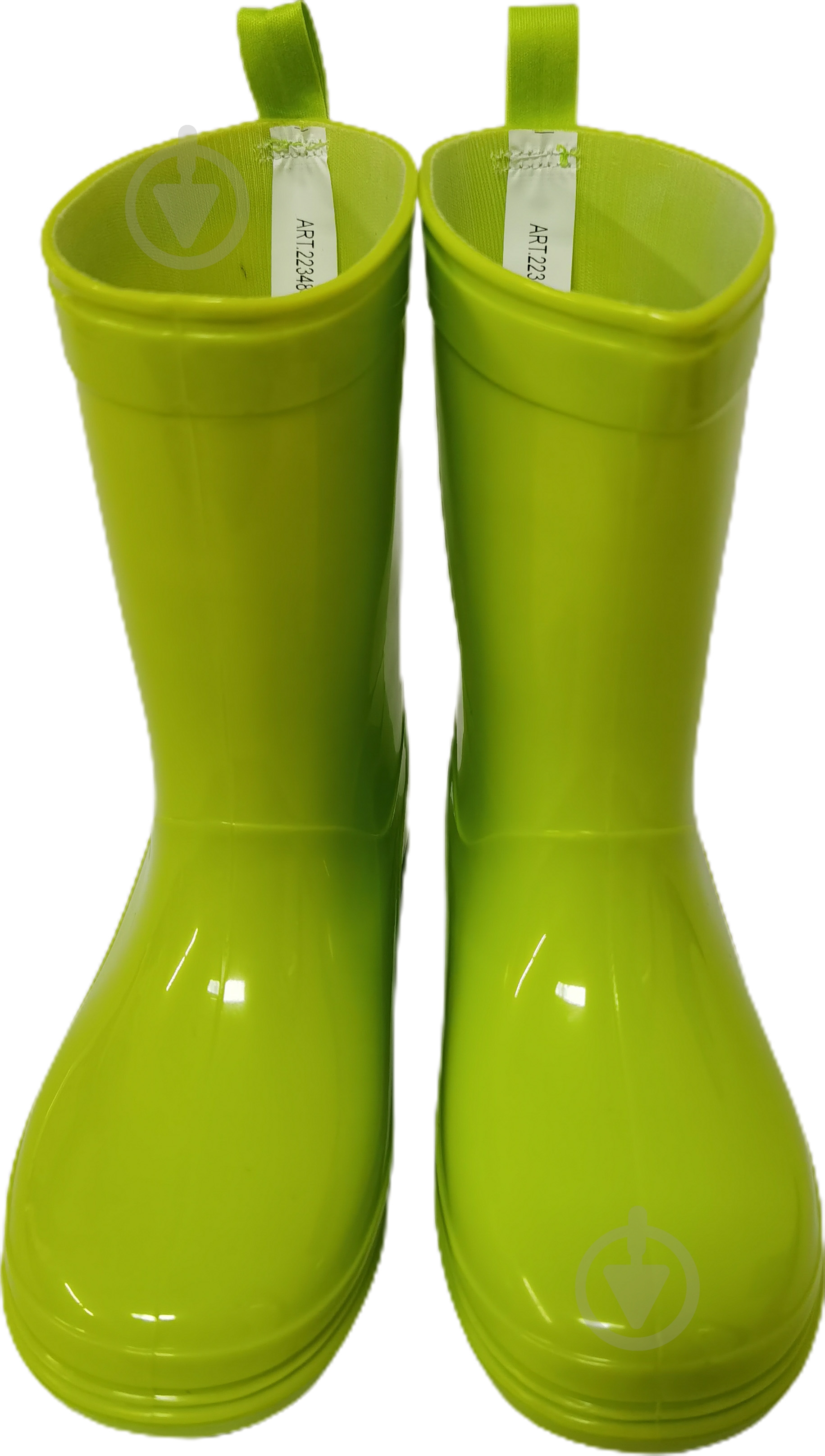 Сапоги резиновые для девочек YuMin Классик размер 31 салатовый - фото 5 Сапоги резиновые для девочек YuMin Классик размер 31 салатовый - фото 5