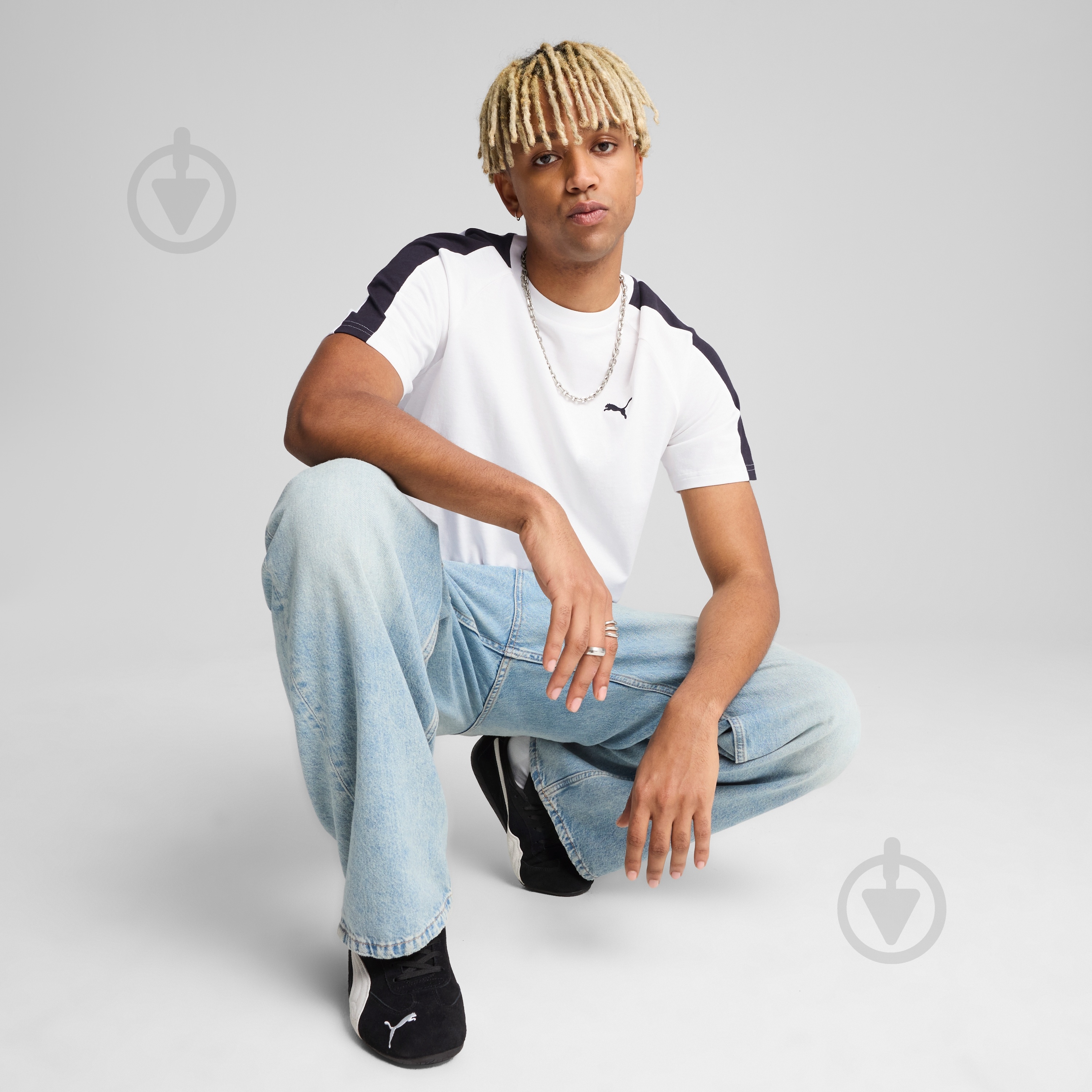 Футболка Puma T7 Tee 62959202 р.M белый - фото 5 Футболка Puma T7 Tee 62959202 р.M белый - фото 5