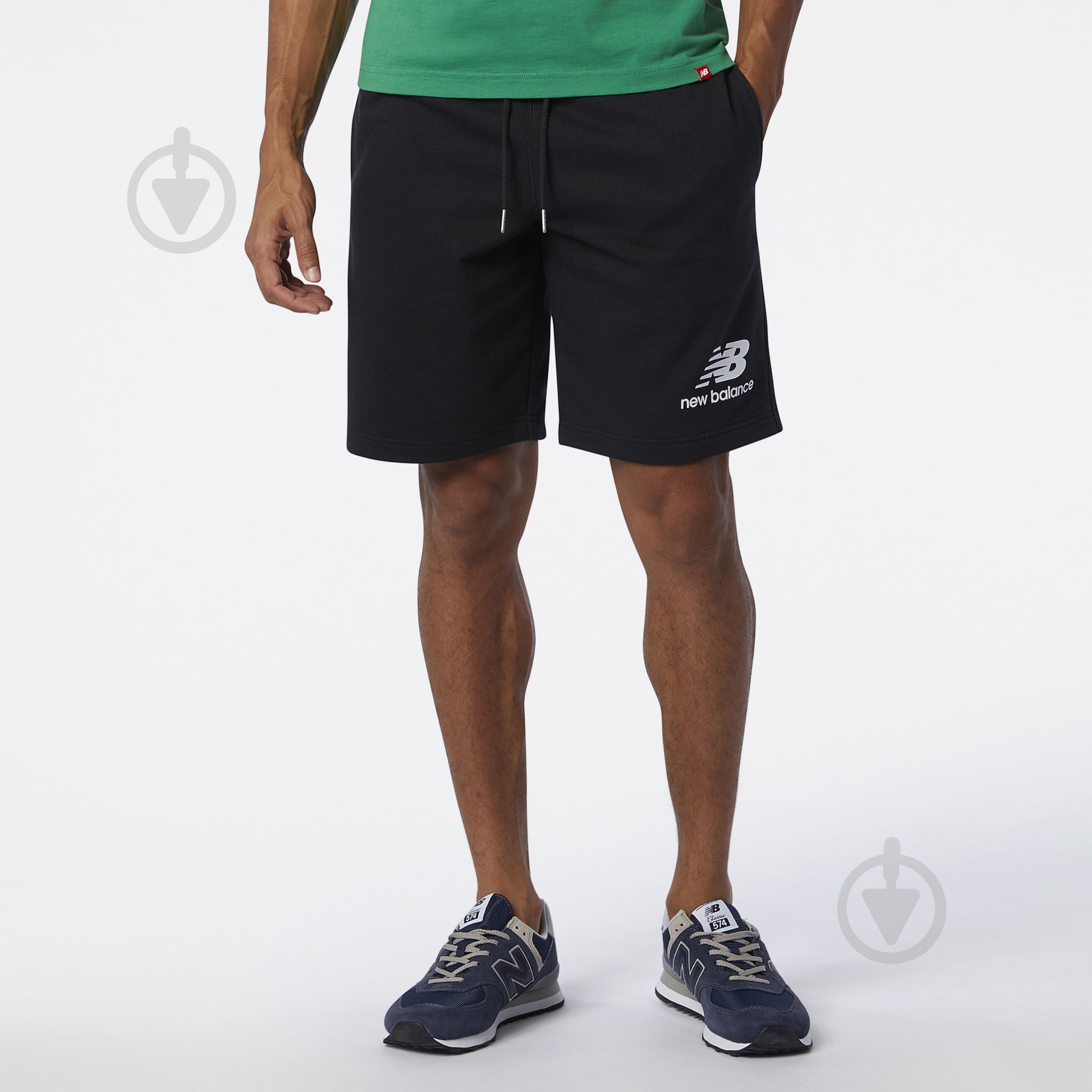 Шорты New Balance MS03558BK р. L черный - фото 3