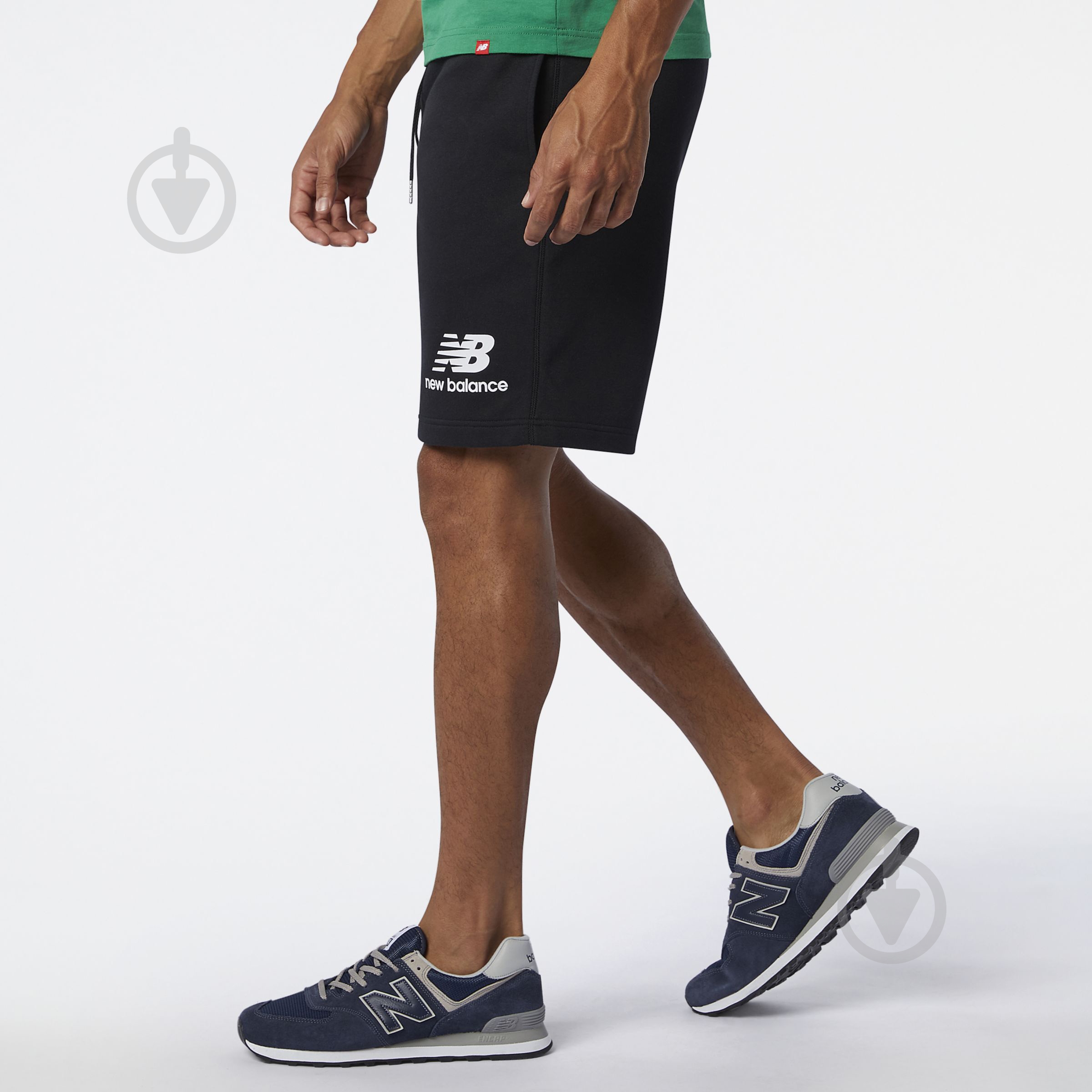 Шорты New Balance MS03558BK р. L черный - фото 4