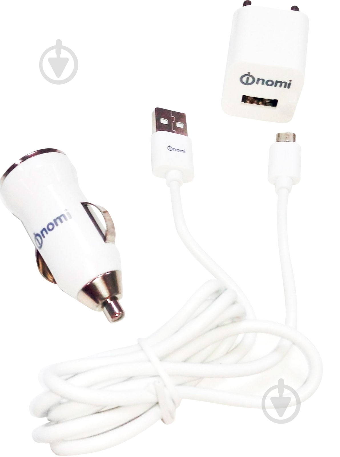 Зарядное устройство Nomi CK05121 white - фото 1 Зарядное устройство Nomi CK05121 white - фото 1