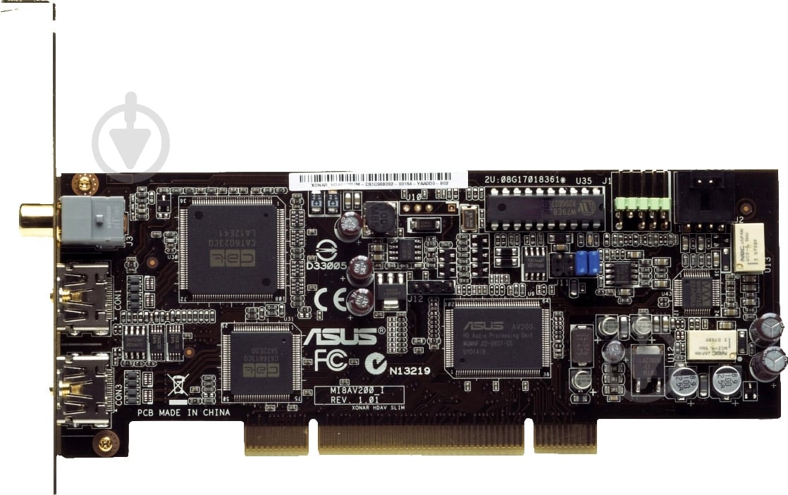 Звуковая карта XONAR_HDAV13SLIM/A - фото 2 Звуковая карта XONAR_HDAV13SLIM/A - фото 2