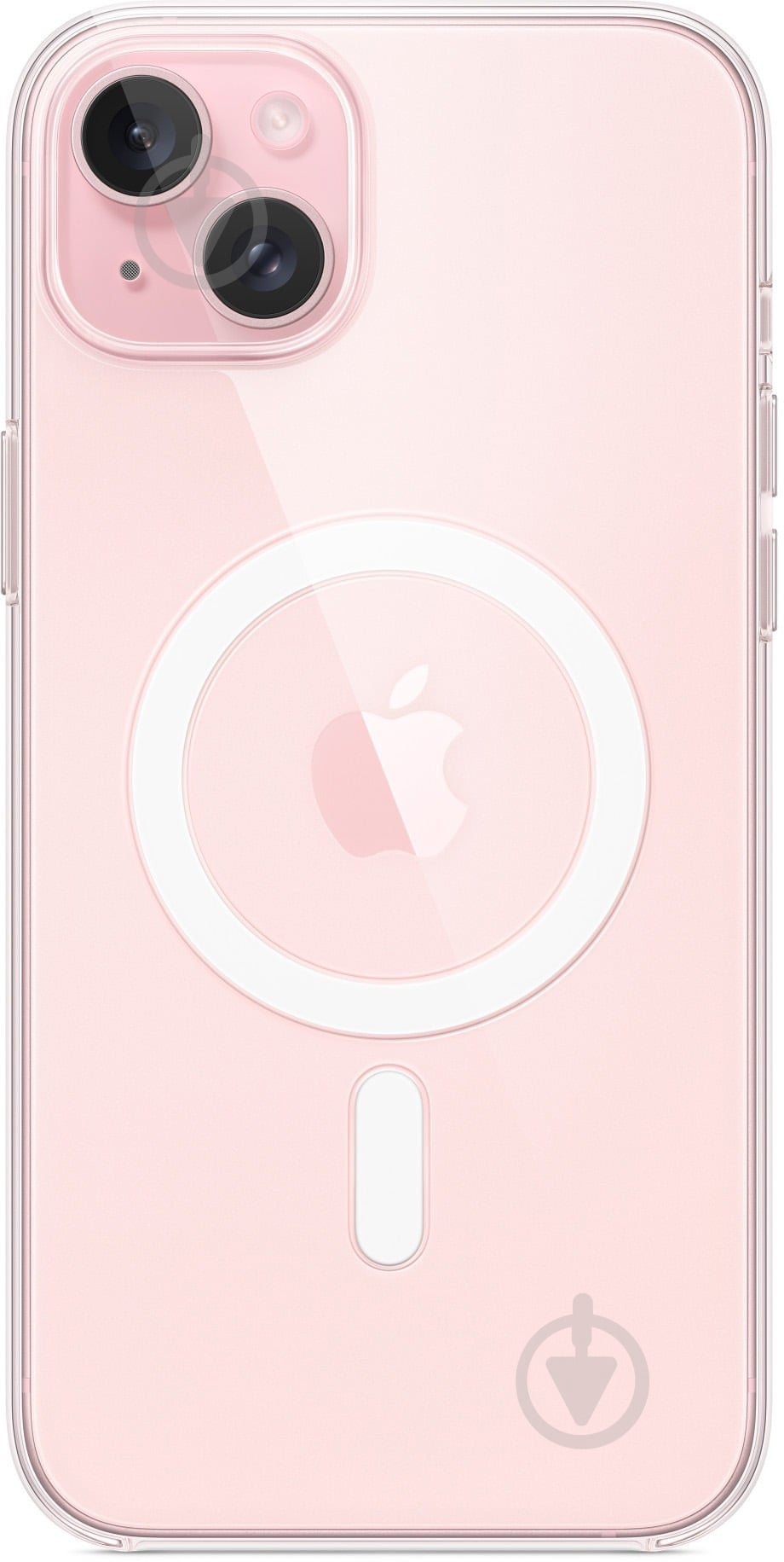 Чехол Apple Clear Case with MagSafe для Apple iPhone 15 Plus clear (MXRL3ZM/A) - фото 5