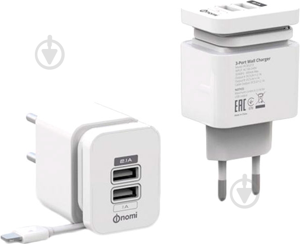 Зарядное устройство Nomi HC05213 white - фото 3