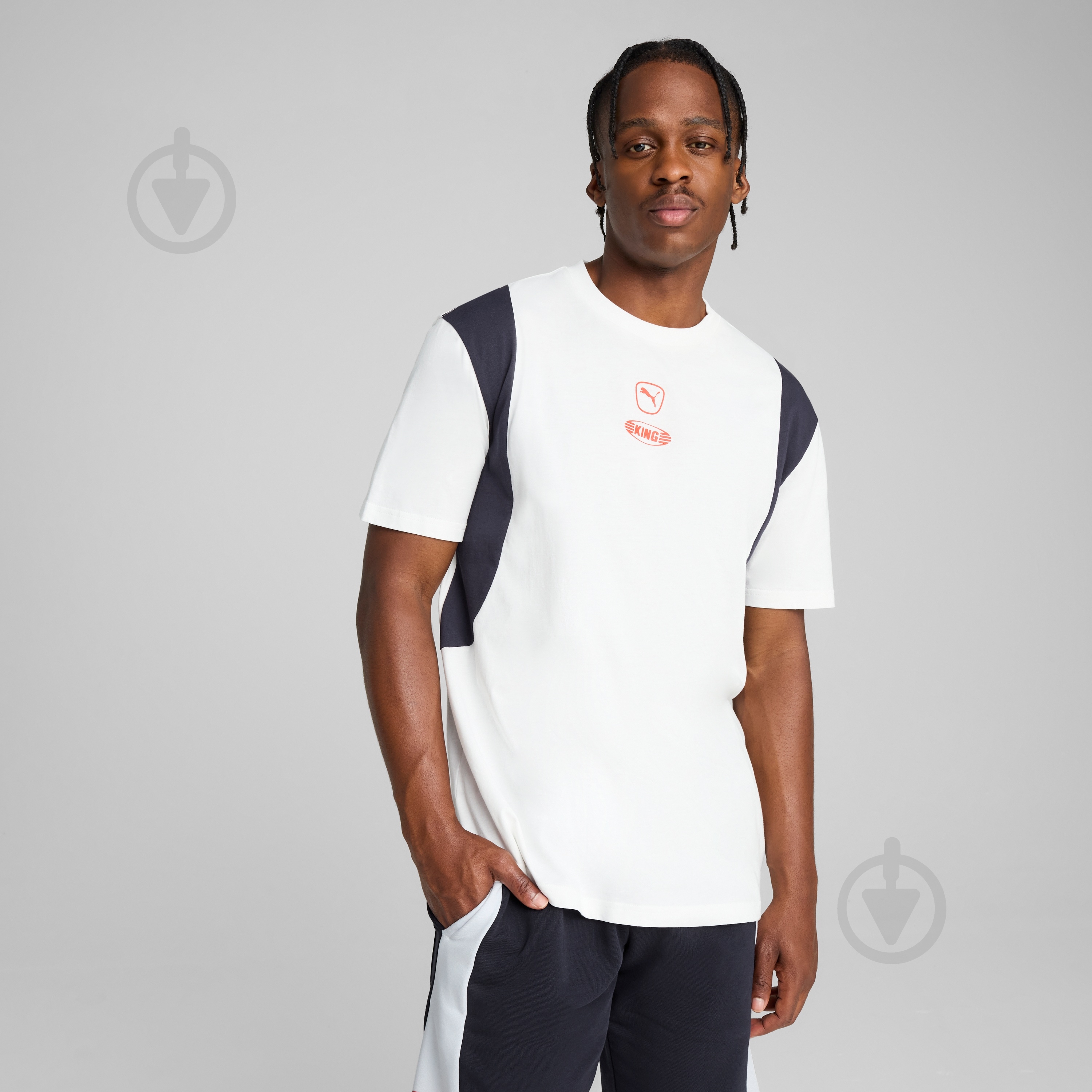 Футболка Puma KING TOP TEE 65899112 р.M белый - фото 3