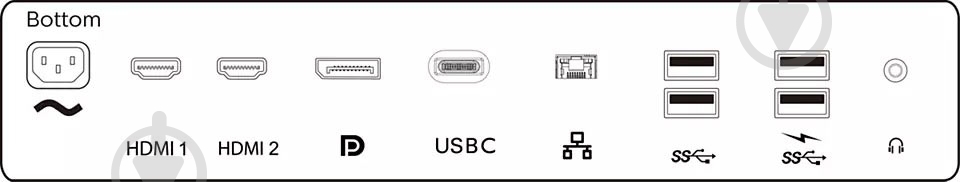 Монитор Philips 31,5" (328P6VUBREB/00) - фото 7