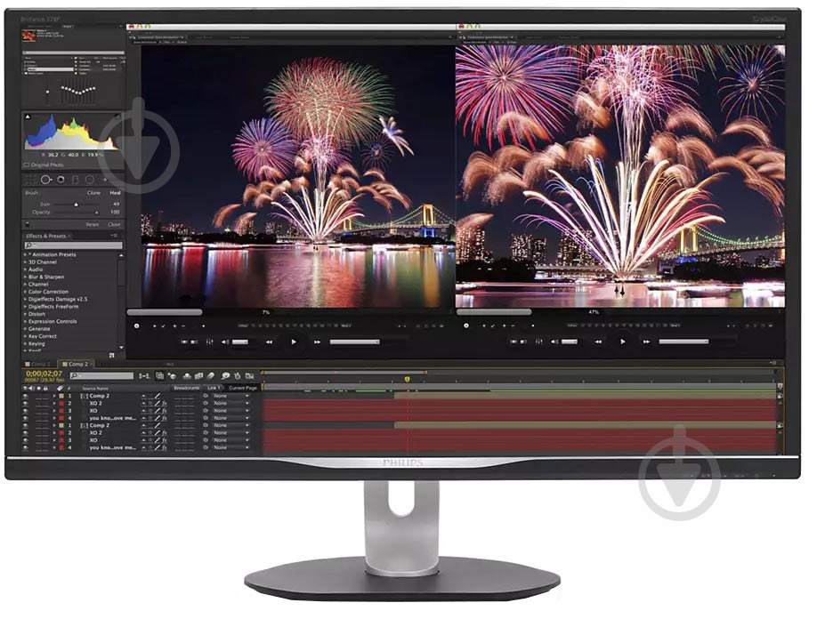 Монитор Philips 31,5" (328P6VUBREB/00) - фото 1