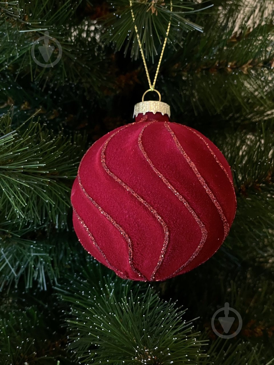 Куля декоративна d 80 мм червоний матовий BOZ2034 - фото 2 Куля декоративна d 80 мм червоний матовий BOZ2034 - фото 2