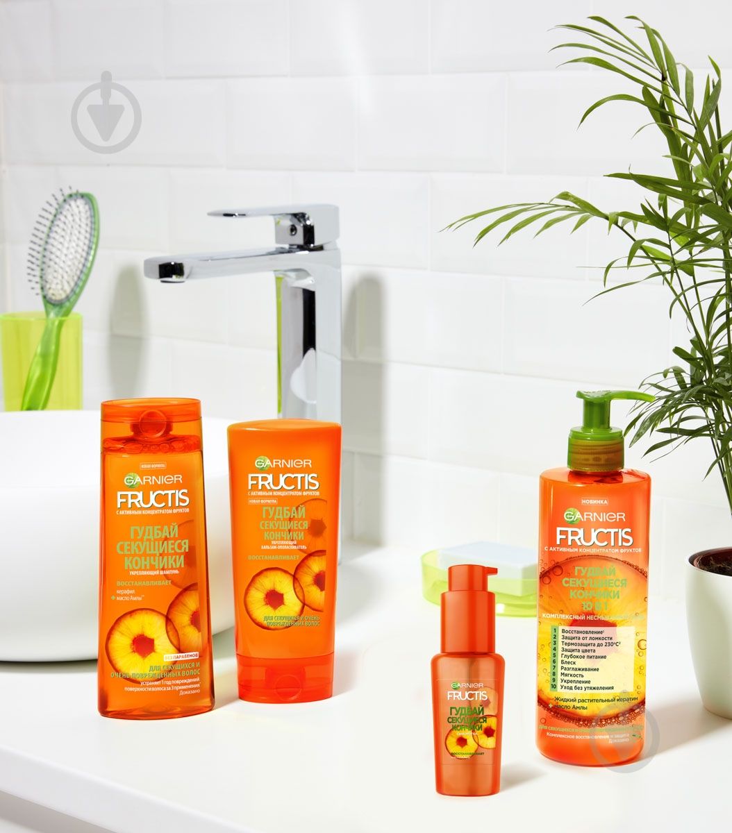 Шампунь Garnier Fructis Гудбай секущиеся кончики для всех типов волос 250 мл - фото 3