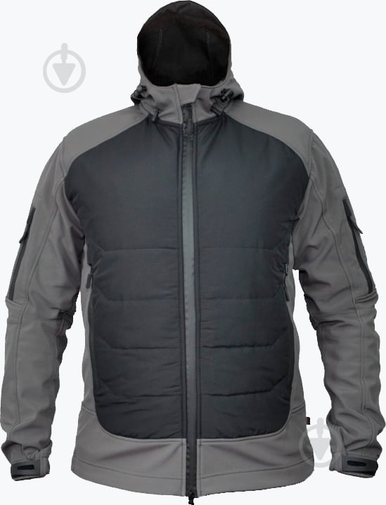 Куртка мужская демисезонная Chameleon SOFT SHELL GLADIATOR р.M серо-черная - фото 3