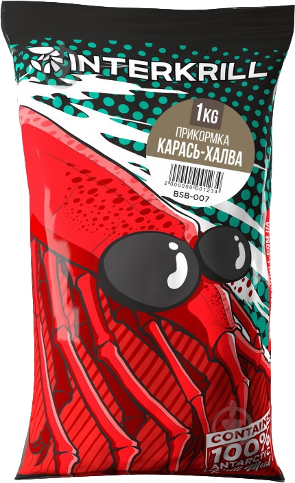 Прикормка INTERKRILL Карась - Халва 1000 г халва - фото 1