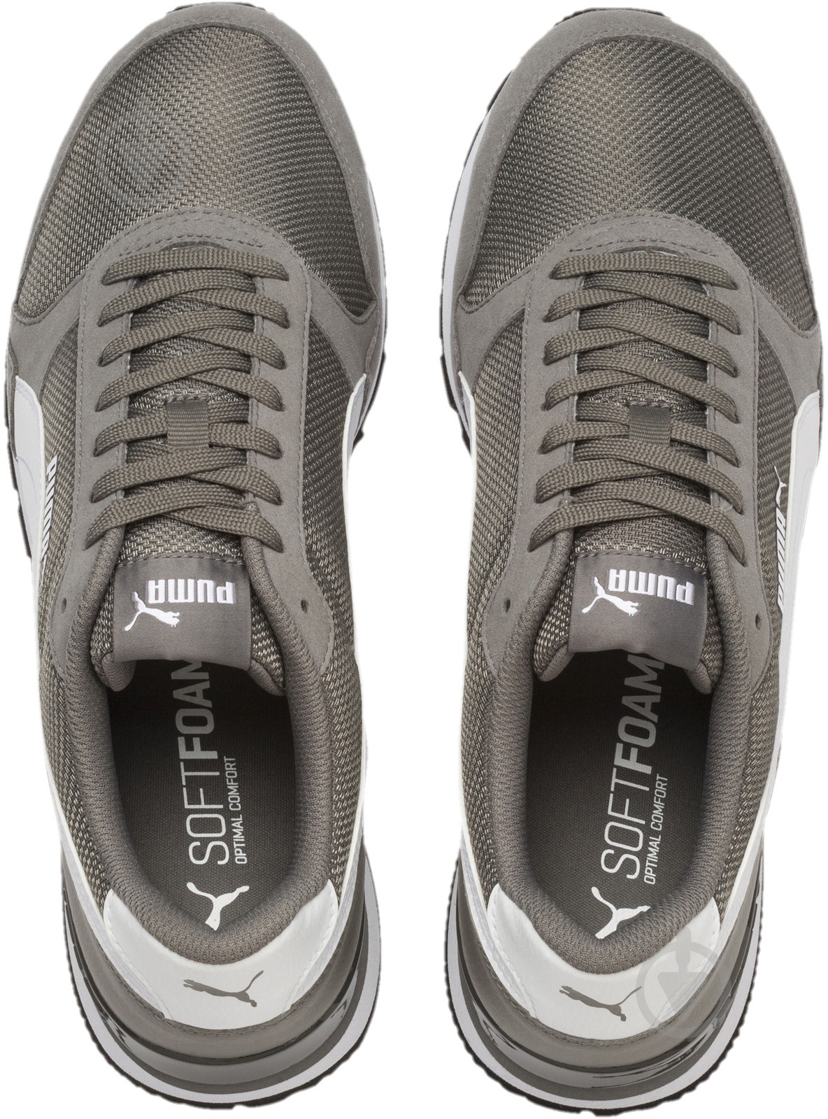 Кросівки чоловічі демісезонні Puma ST Runner v2 Mesh 36681106 р.41 сірі - фото 6
