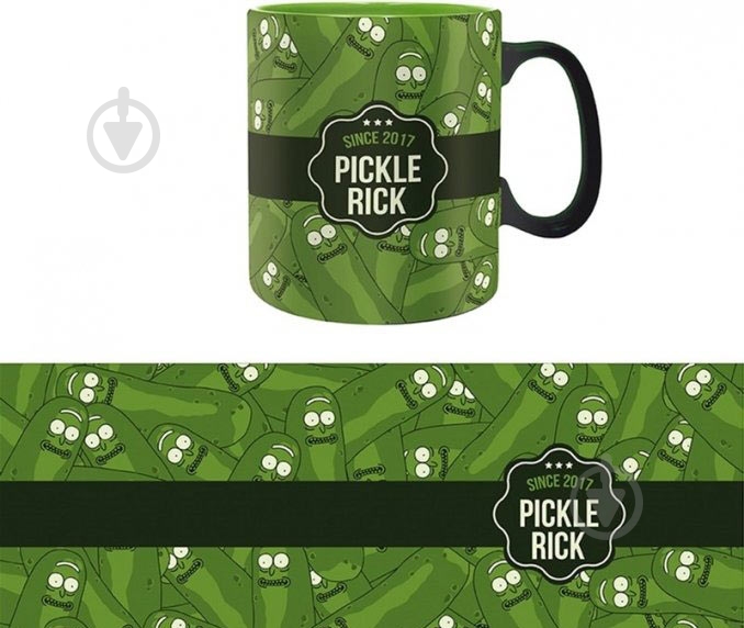 Чашка FSD ABYstyle Rick and Morty Pickle Rick (ABYMUG570) - фото 5 Чашка FSD ABYstyle Rick and Morty Pickle Rick (ABYMUG570) - фото 5