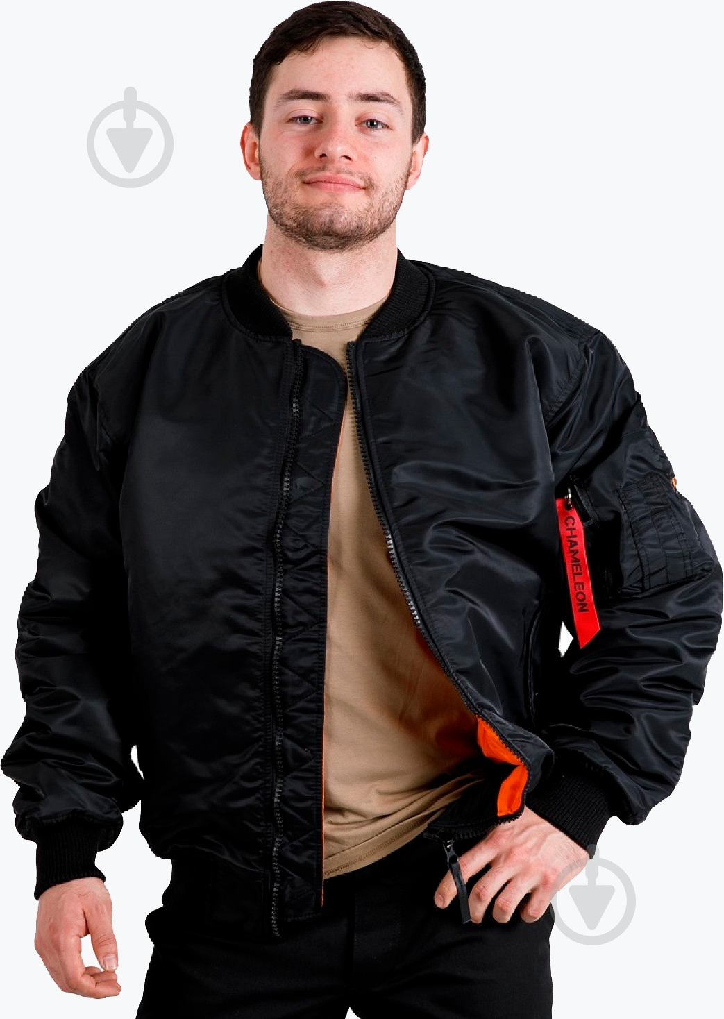 Куртка мужская демисезонная Chameleon р.XL черная - фото 3