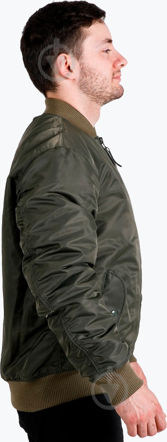 Куртка мужская демисезонная Chameleon MA-1 р.M оливковая - фото 4