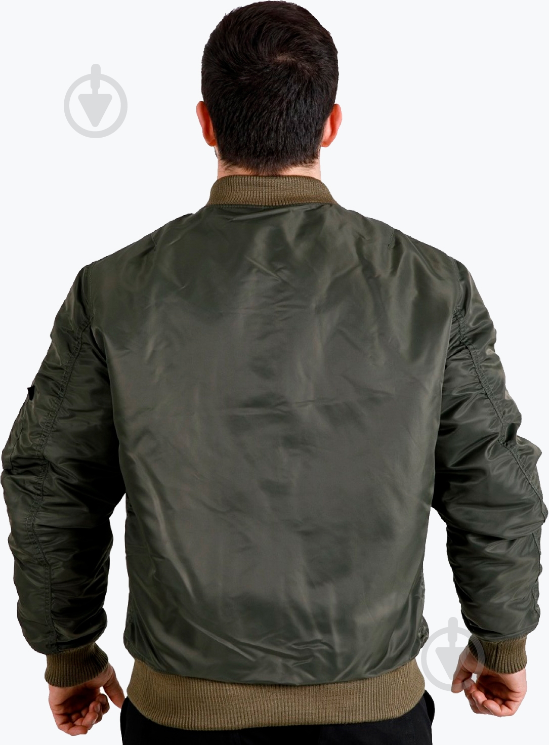 Куртка мужская демисезонная Chameleon MA-1 р.M оливковая - фото 3