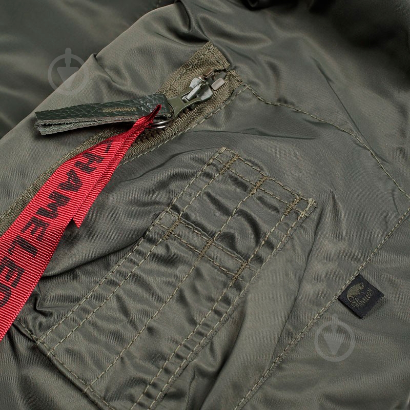 Куртка мужская демисезонная Chameleon MA-1 р.M оливковая - фото 7