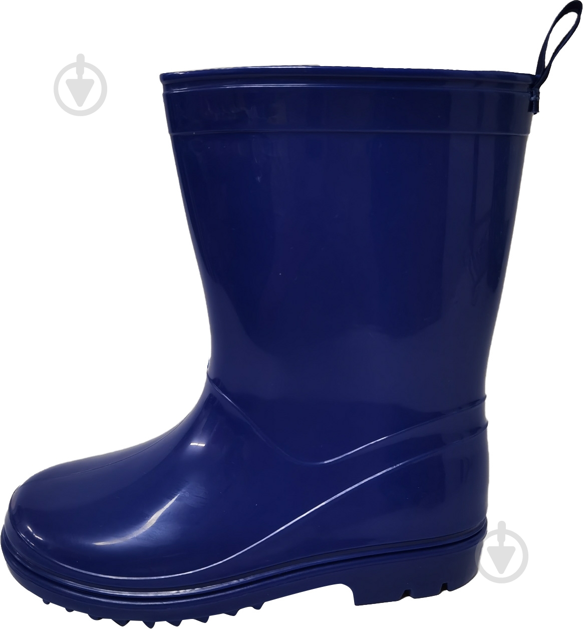 Чоботи гумові для дівчаток YuMin Класік розмір 35 синій - фото 2