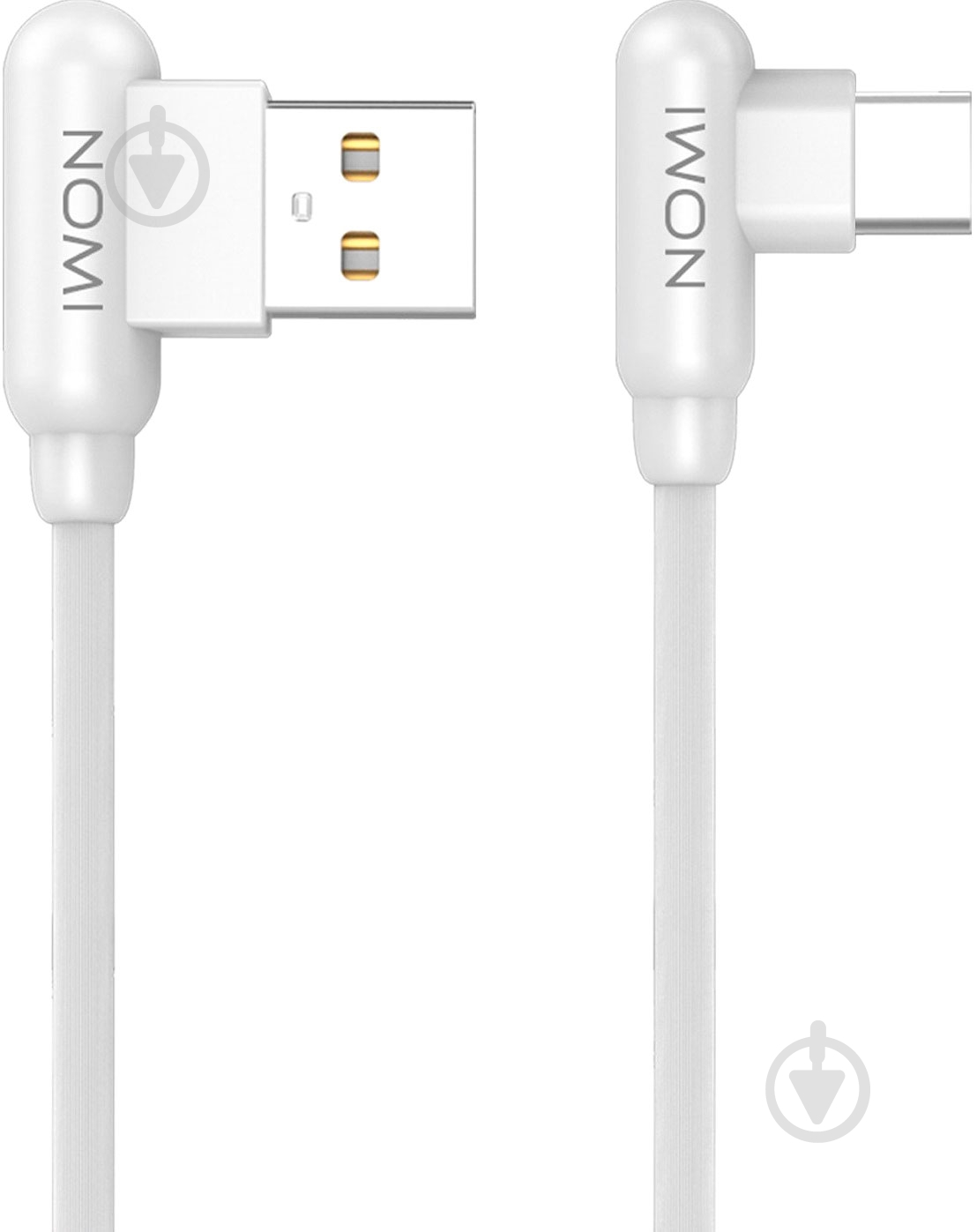 Кабель Nomi USB Type-C 1 м белый DCAQ 10c - фото 1