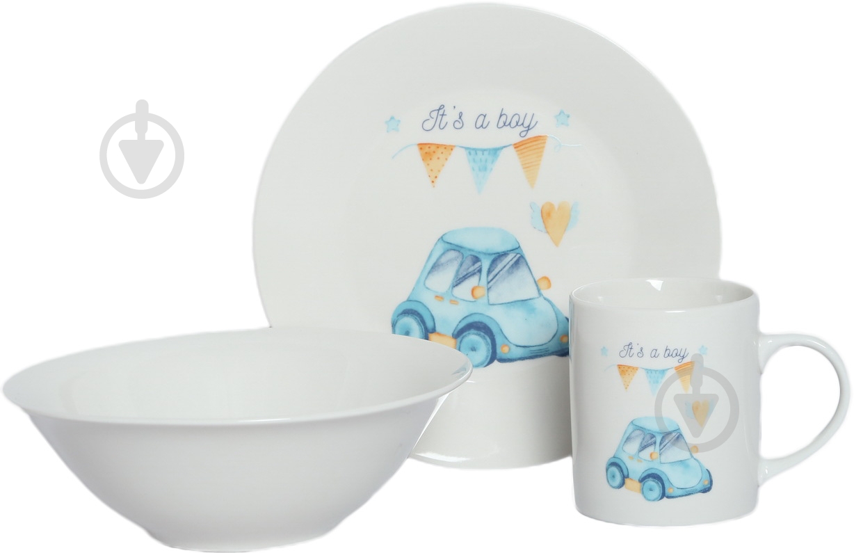Набор детской посуды Fiora It's a Boy - фото 1